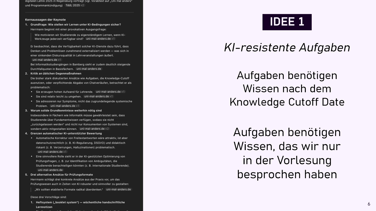 Detailed ChatGPT answer with key points of the keynote