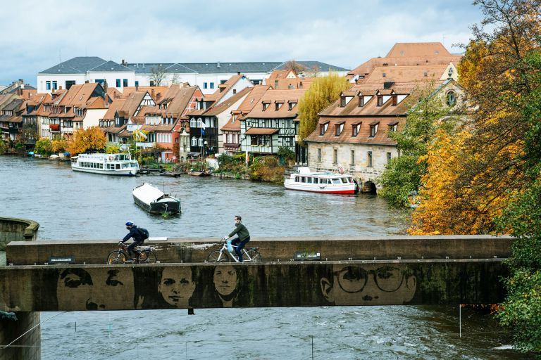 Foto der Unteren Brücke in Bamberg